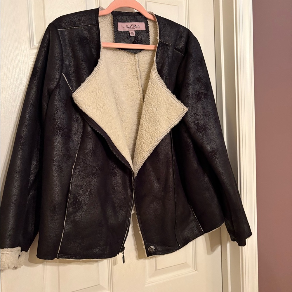 Nicole Richie Collection Black Jacket with Cream Interior
